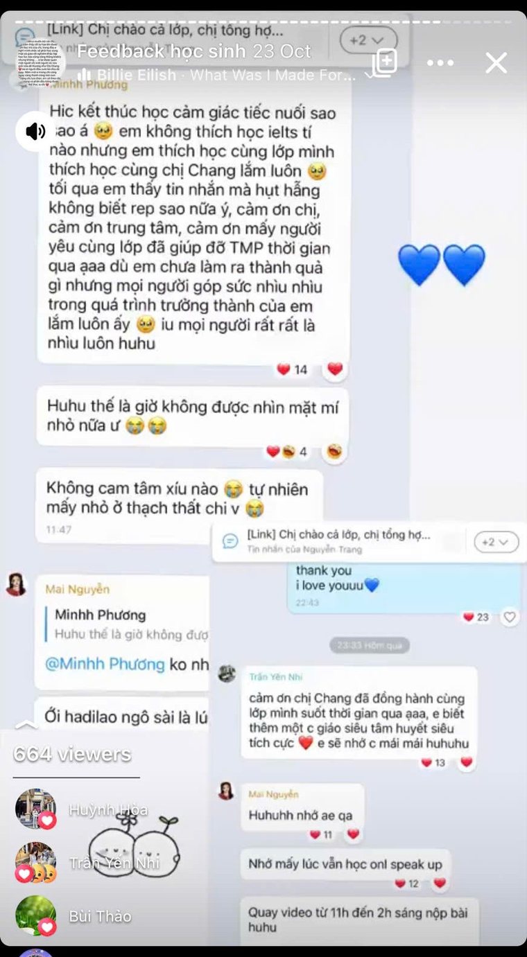 Cảm nhận thật của học trò về cô Trang và khóa học