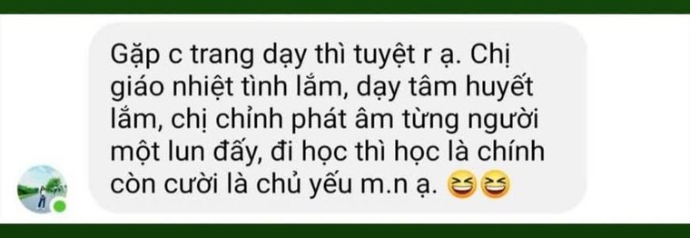 Cảm nhận thật của học trò về cô Trang và khóa học