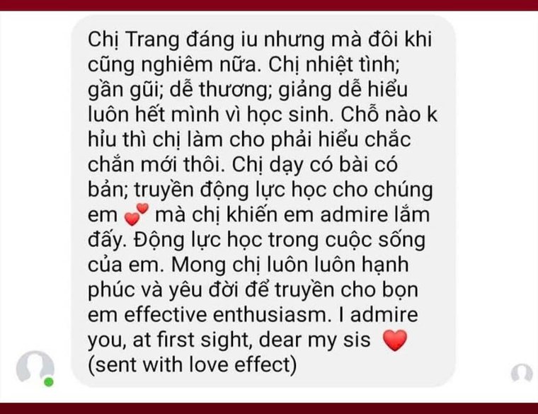 Cảm nhận thật của học trò về cô Trang và khóa học