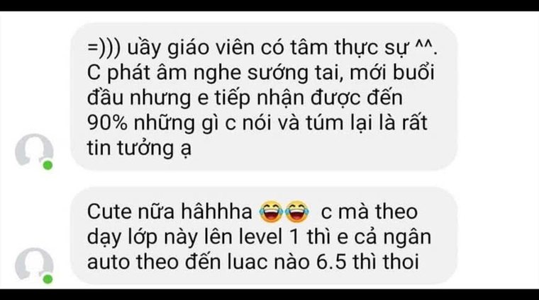 Cảm nhận thật của học trò về cô Trang và khóa học