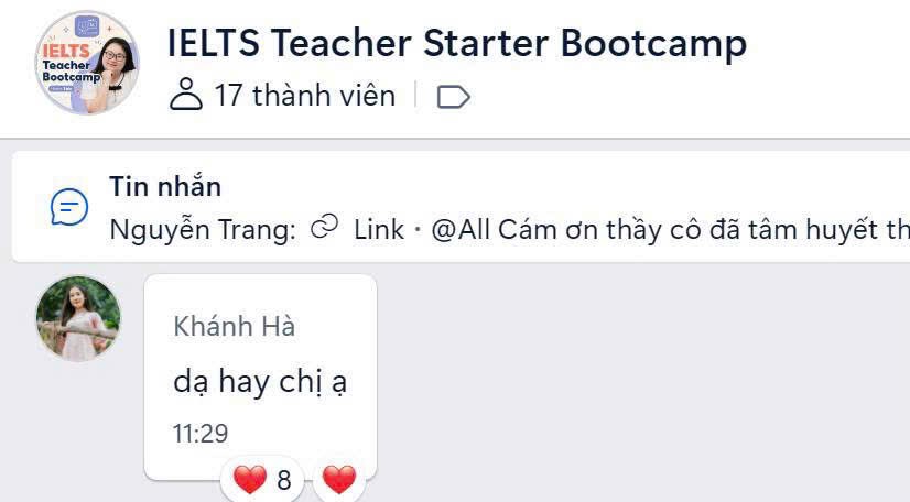 Cảm nhận giáo viên