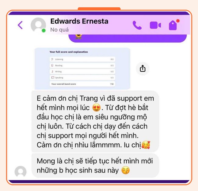 Cảm nhận học viên