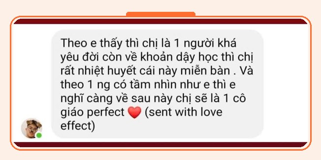 Cảm nhận học viên