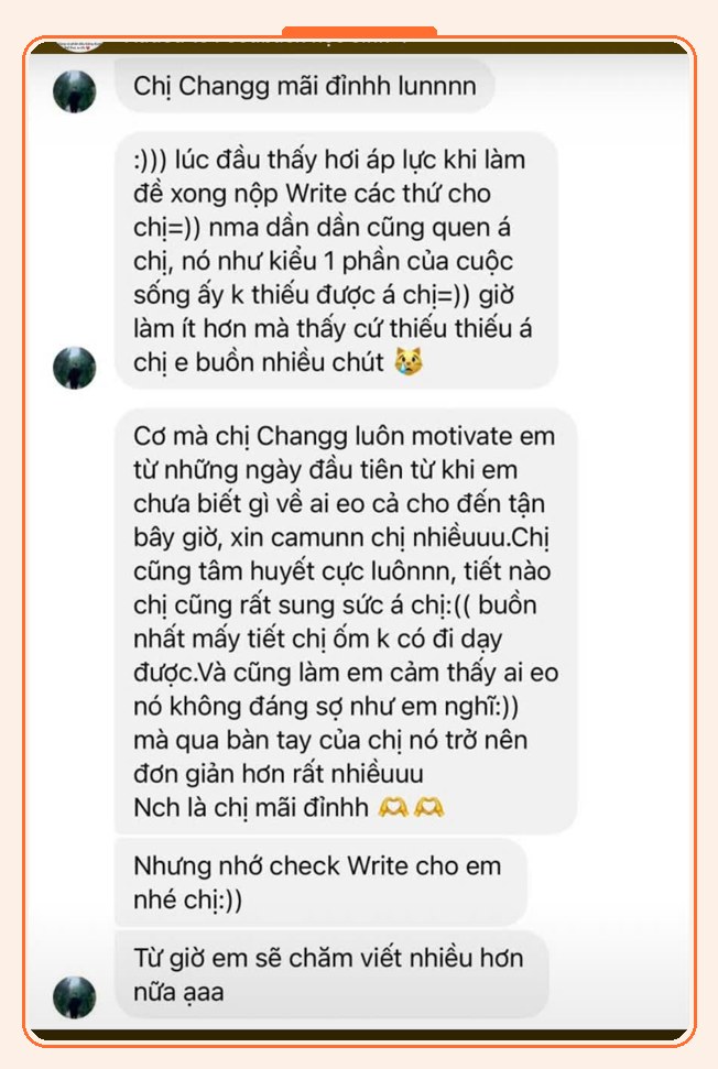 Cảm nhận học viên