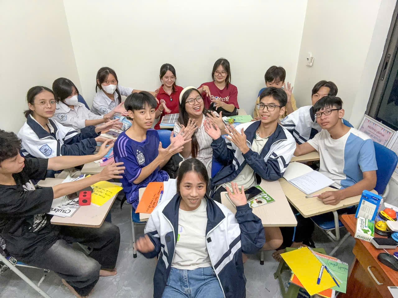 Lớp học của cô Trang